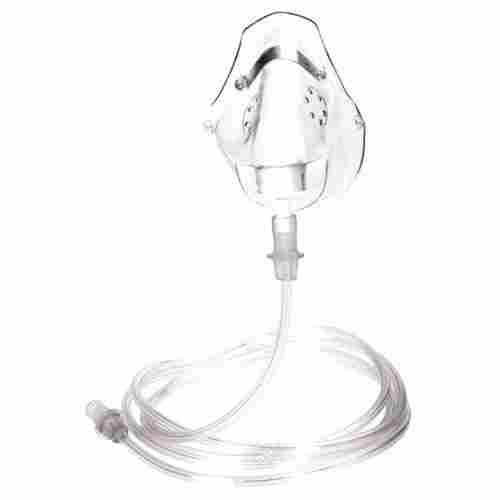 Clear Silicone Patient Oxygen Face Mask