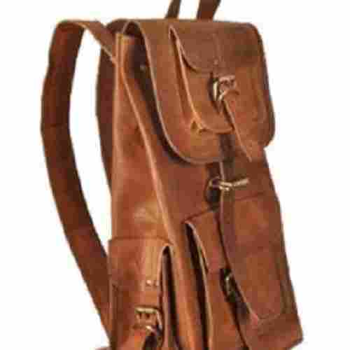 Designer Moroccan Leather Backpack