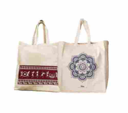 Cotton And Canvas Reusable Printed Bags