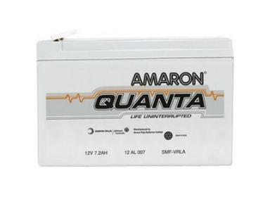 Amaron Quanta 12Avl007 (12V, 7Ah) Smf Vrla Battery Nominal Voltage: 12 Volt (V)