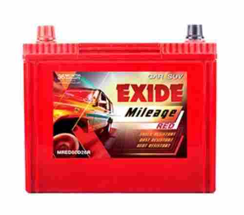 Exide Mileage Red Car Battery