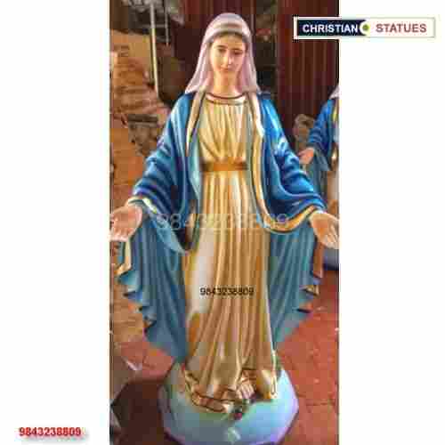 4 Feet Fibre Our Lady of Immaculate Conception Statue