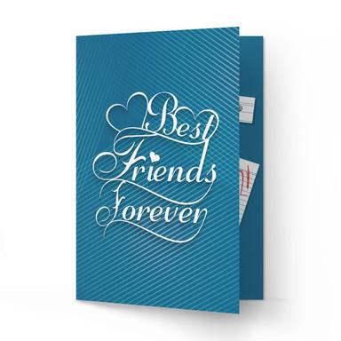 Folded Friendship Day Greeting Cards