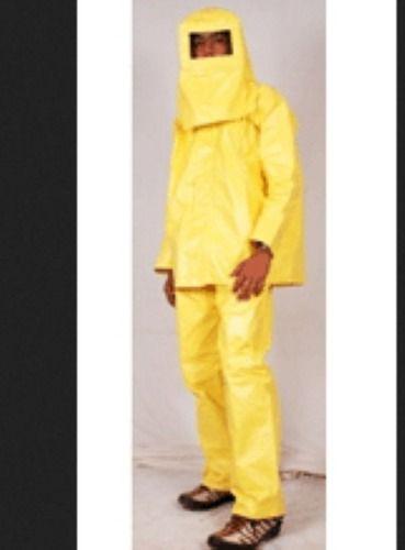 Tychem -C Full Suit Coat Pent Hood Yellow