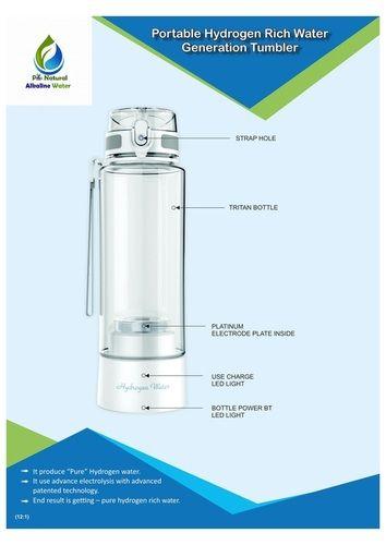 Portable Hydrogen Water Bottle Shelf Life: 3-5 Years