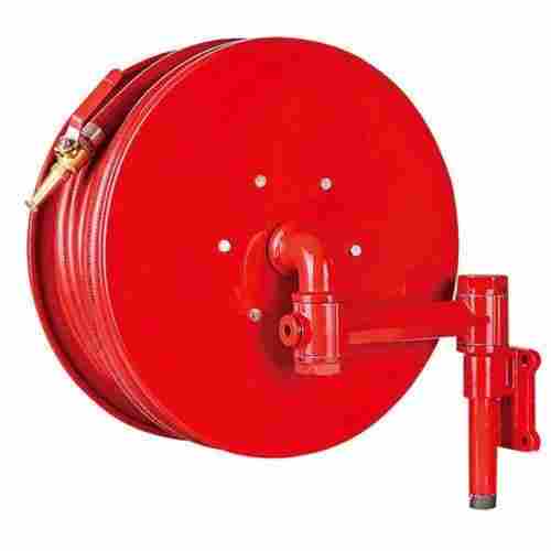 Red Fire hose reel