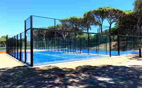 Full Safety Panoramicas Glass Paddle Tennis Court
