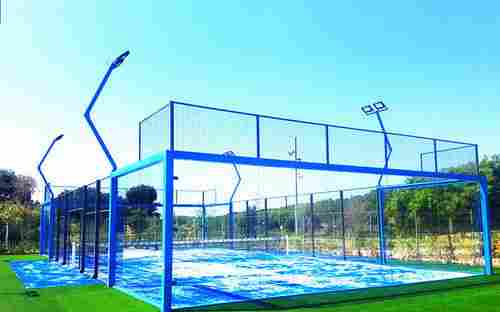 Tempered Glass Panoramic Paddle Tennis Court