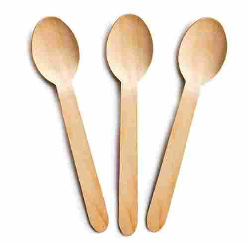 Disposable Biodegradable Bamboo Wood Spoons and Forks for Dining, Parties, Functions & Any Occasion 14 cm