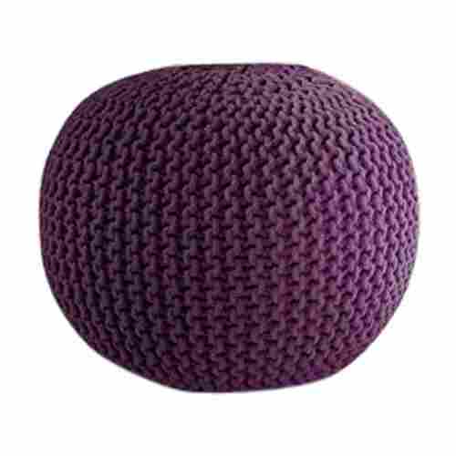 Designer Knitted Cotton Pouffe