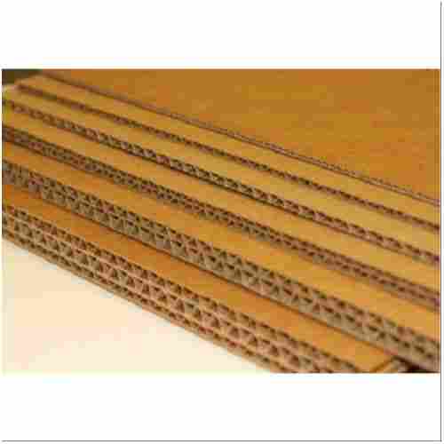 Corrugated Brown Plain Paper Sheet