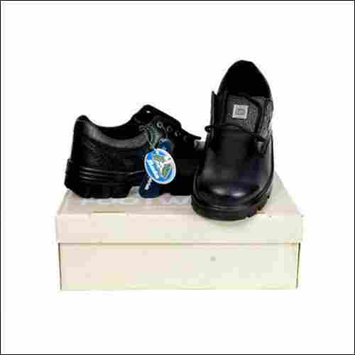 PU Sole Black Safety Shoes