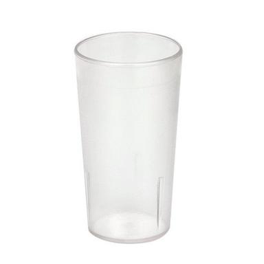 Clear Plastic 500Ml Reusable Water Drinking Glass