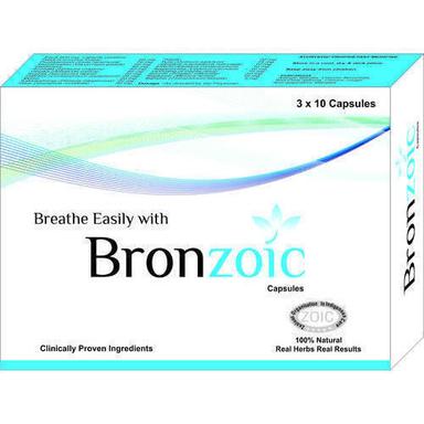 Bronzoic Herbal Anti Asthma Allergic Capsule Age Group: Suitable For All Ages