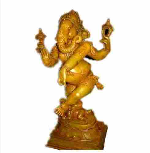 Dancing Ganesha Brass Idol