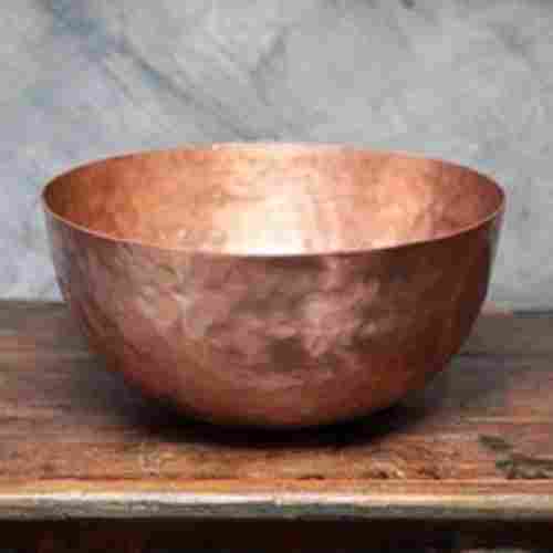 Round Copper Massage Bowl