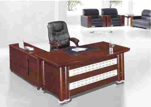 Rectangular Wooden Office Desk