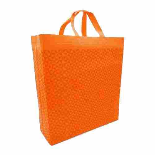 Orange Fancy Shopping Bag