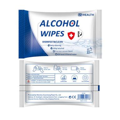 GS Health CE FDA EPA Alcohol Disinfection Wipes