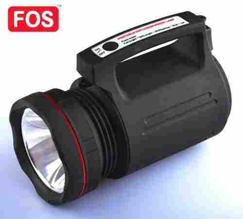 ABS Plastic Black Rechargeable 15W LED Search Light