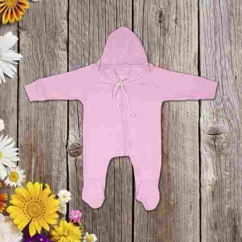 Cotton Mix Pink Color Baby Romper Suits
