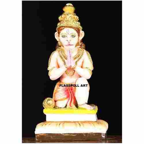 Multicolour Fiber Hanuman Statue