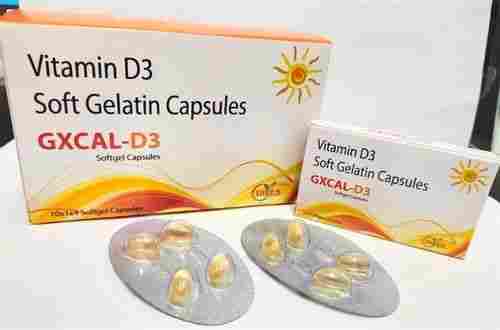 Vitamin D3 Soft Gelatin Capsule