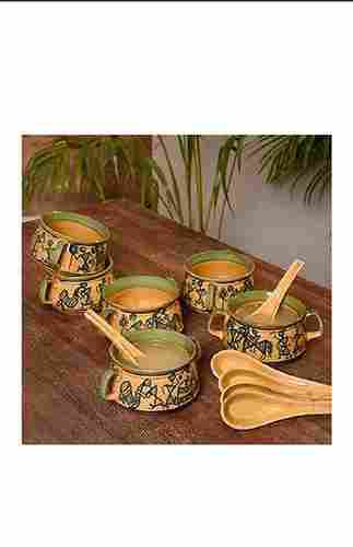 Round Ceramic Soup Bowls