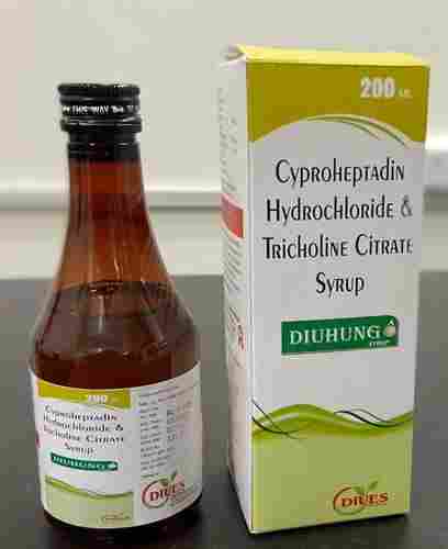Cyproheptadin Hydrochloride & Tricholine Citrate Syrup