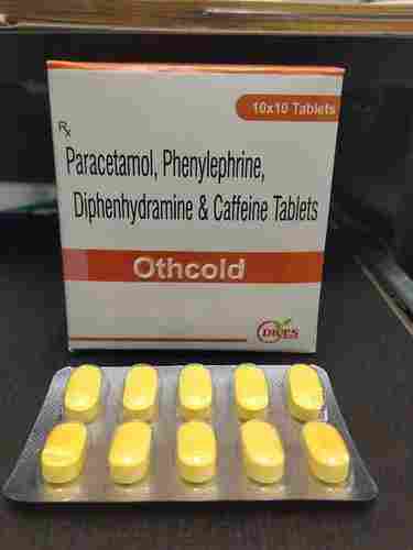 Paracetamol, Phenylephrine, Diphenhydramine & Caffeine Tablet