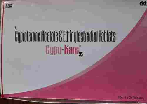 Cyproterone Acetate And Ethinylestradiol Tablets