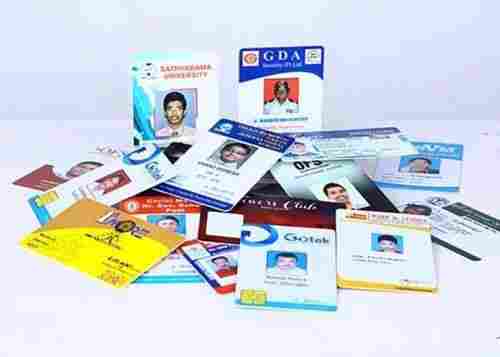 Square Shape PVC Identity Cards