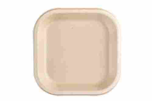 9 Inch Biodegradable Plain Square Plate