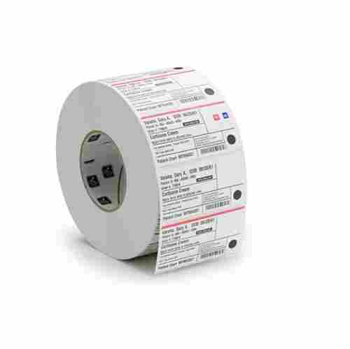 Chrome Paper 100x50 MM Barcode Labels Roll