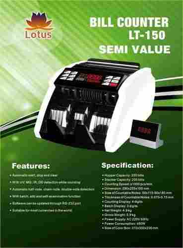 Premium Bill Counter Machine (LT-150) Semi-Value
