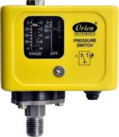 Yellow Color Pressure Switch