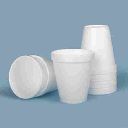 White Foam Tea Cups