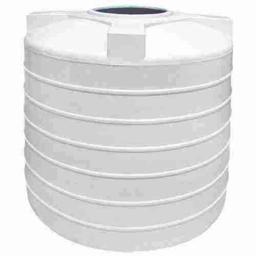 White Color Cylindrical Shape Rust Proof PVC Plastic Water Tank 500 Liters