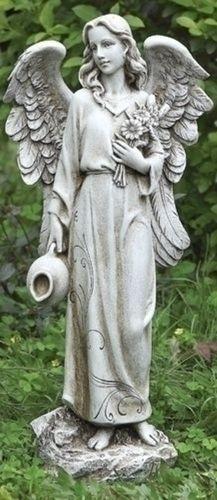 Outdoor Garden Angel Stone Statue Size: Different