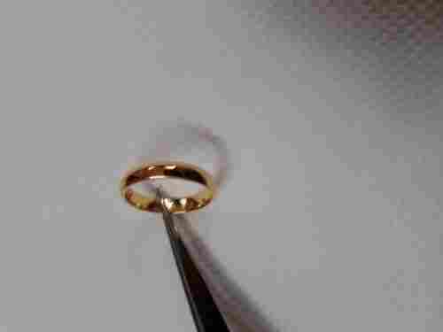 Plain Gold Ring For Women