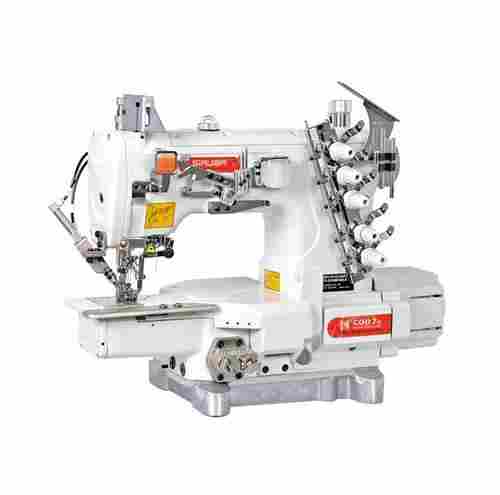 Cylinder Bed Flat Lock Sewing Machine with Small LED Light