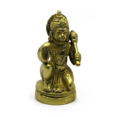 Light Weight 6 Inches Brass Lord Hanuman Statue
