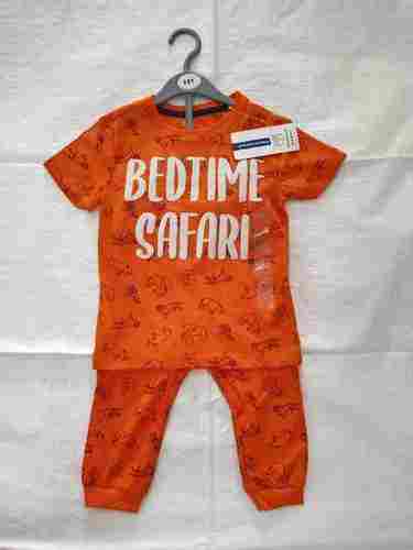 Kid's Pure Cotton Readymade Night Suit
