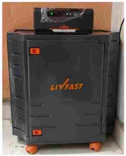 Livfast Inverter And Batteries With Trolley