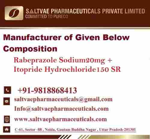 Rabeprazole Sodium20mg + Itopride Hydrochloride150 SR