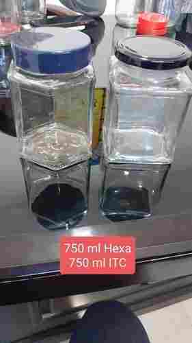 750 ml ITC and Hexa Glass Jar