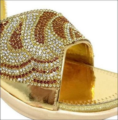 Golden Ladies Bridal Wear Wedge Sandals