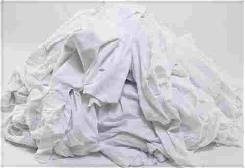 White Used Cleaning Cloth