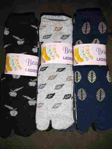 Ladies Thermal Printed Socks