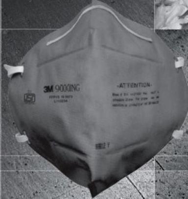 Safety Mask Make 3M (Model : 9000Ing) Gender: Unisex